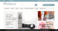 Desktop Screenshot of everbeauty.com